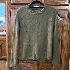 Don’t Ask Why Brand Sweater, olive green, Size OS, Good used condition!